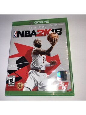 NBA 2K18 Xbox One Game Kyrie Irving Cover 4K Ultra HD HDR